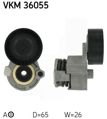Ribbed belt tensioner - tensioner, skf