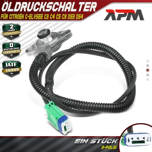 Oil pressure switch - pressure, automatic