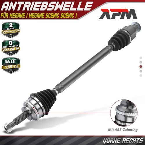 Drive shaft front right - right, with
