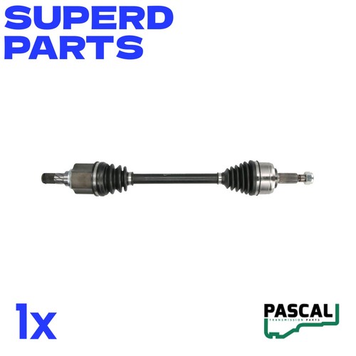 Drive shaft front 676mm - l,