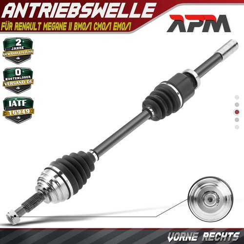 Drive shaft front right