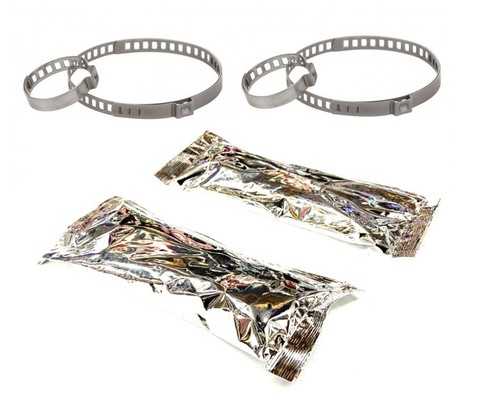 Boot kit clips steel - boot, s/steel